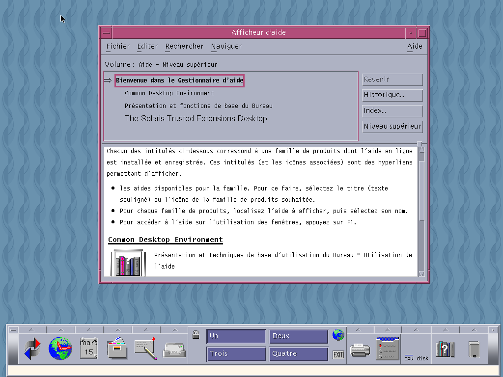 Solaris 10 CDE Solaris 10 CDE